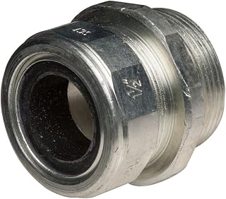RACO 3726-0 Cord Grip Connector 1-1/2 (0.95-1.05) Black, (Pack of 25)