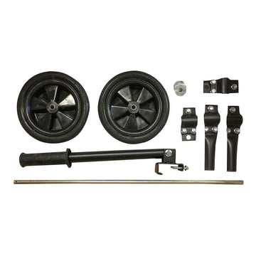 Generator Wheel Kit Assembly for Sportsman Genwhkit 4000W Generators (1-sets) by RO6G – Plastic, Metal, Black, Pack of 6, Model RO6G