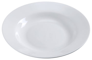 Pasta Bowl by Yanco – 30.0 ounces, Porcelain, Bone White, Pack of 12, Model PS-120
