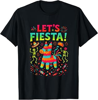 Let's Fiesta! - Cinco Mayo Mexican Party Fun T-Shirt
