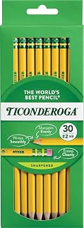 Ticonderoga Wood-Cased Pencils, Pre-Sharpened