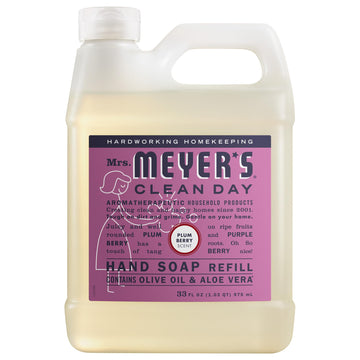 CLEAN DAY Hand Soap Refill by Mrs. MEYER'S – Model av2025-Mrs. MEYER'S-frmula suave de origen vegetal ideal para uso diario sin parabenos ni crueldad animal-2da62c49