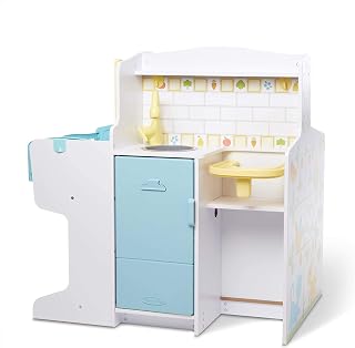 Melissa & Doug Mine to Love Baby Care Activity Center for Dolls - Kitchen, Nursery, Bathing-Changing