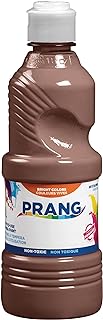 Prang Ready-to-Use Tempera Paint, Brown, 16 Oz., 1 Count