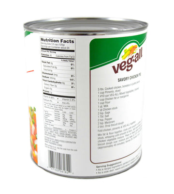 Veg-All Mixed Vegetables - no. 10 can by Seneca Foods Corporation – 6.5 Pound (Pack of 6), Pack of 6