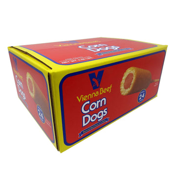 Vienna® Beef Corn Dogs 3.25 oz. lbs. 24 count by Vienna Beef – 3.25 oz., Pack of 24