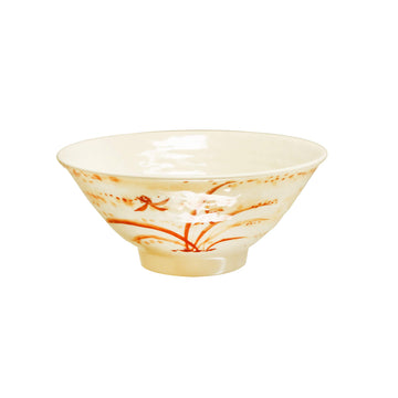 Gold orchid melamine dinnerware collection 16 oz by Thunder Group – Melamine, Beidge, Model 5706