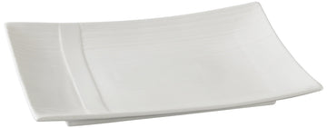 Rectangular Plate by Yanco – Large, Bone China, Bone White, Pack of 12, Model SH-212