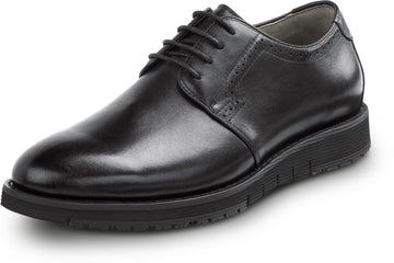 Mens Black Beaufort MaxTrax Soft Toe SRO Dress Shoe 16.0 EW by SR Max – 16 X-Wide, Polyurethane, Black, Model Sr Max Beaufort