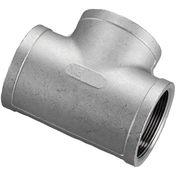 1-1/2" Tee by Kingdom – 3.74"L x 2.28"W x 3.74"H, Stainless Steel, Model K406-24