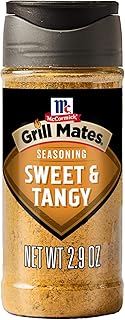McCormick Grill Mates Seasoning, Sweet & Tangy, Grilling Seasoning for Mouthwatering Chicken, Steak, Seafood, and More, 2.9 oz