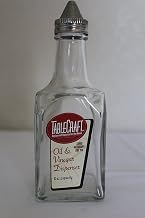 Tablecraft Products Stainless Steel Top Oil and Vinegar Cruet