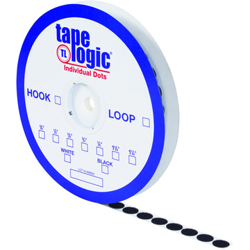 3/4 Inch Diameter by Tape Logic – 3/4 Inch, Rubber, Black, Pack of 1028, Model TLHLT152