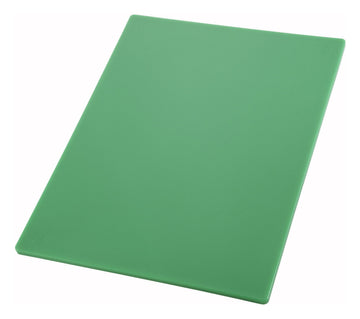 Cutting Board by Winco – 24"L x 18"W, Polyethylene (PE), Green, Model CBGR-1824