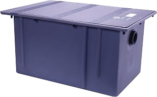Zurn GT2702-35 Polyethylene Grease Trap 35 Gallons Per Minute 70 Pounds Capacity Grease Interceptor, Grease Interceptor