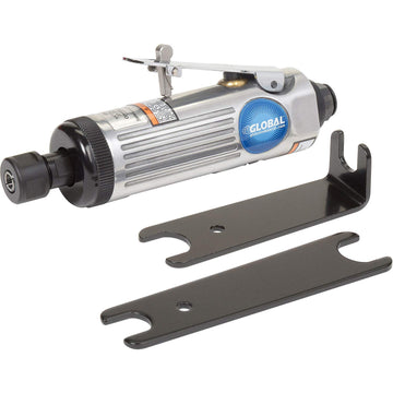 Global Industrial 1/4" Die Grinder Kit With Case & Burs by Global Industrial™ – Aluminum, Model G3430K