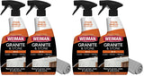 Granite and Stone Cleaner 3-in by Weiman – 24 Fl Oz (Pack of 4), Pack of 4, Model 114PK2