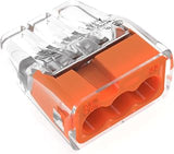 Ideal Industries Ideal Electrical in-Sure Push-in Wire Connector, 3-Port (30-1033P), 100 ct.