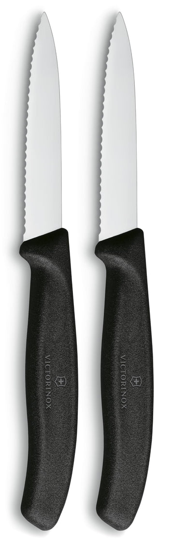 Swiss Classic by Victorinox – 8cm, Stainless Steel, Black, Model 6.7633.B