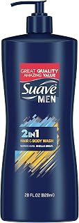 Suave Men 2 in 1 Hair and Body Wash 28 oz