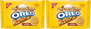 Oreo Apple Pie a la Mode Sandwich Cookies, Limited Edition, 10.68 oz (Pack of 2)