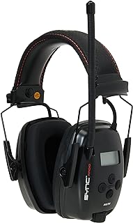 Howard Leight by Honeywell Sync Digital AM/FM Radio Earmuff (1030331),Black