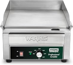Waring Electric Countertop Griddle with 14" x 16" Cooking Surface