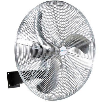 Heavy-Duty Air Circulator by Airmaster – 1098/880/660 RPM, Aluminum, Chrome, Model 37145