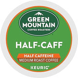 Green Mountain Coffee Roasters Half Caff, Single-Serve Keurig K-Cup Pods, Medium Roast Coffee