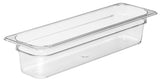Camwear Food Pan by Cambro – 1/2 by 4-Inch, 4.0 inches, Polycarbonate, Clear, Pack of 6