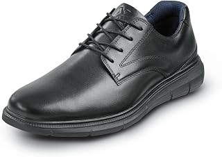 SR Max Men's Columbus MaxTrax Soft Toe SRO Dress Shoe | slip resistant, oil resistant, work shoe
