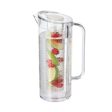 Service Ideas NEPH02-1 Plastic Pitcher, 64.2 oz., Clear - Default Title