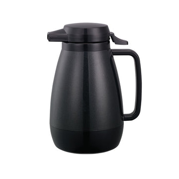 Service Ideas Thermo-Serv Plastic Coffee Carafe Server, 0.6 Liter 20 oz. - Black