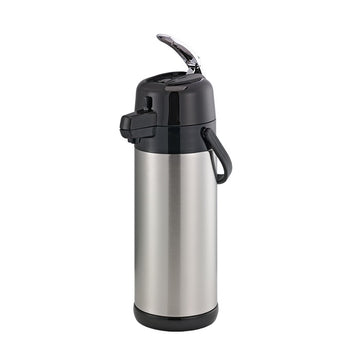 Service Ideas SECAL30SS Eco-Air Stainless Steel Airpot, 3 Liters - Default Title