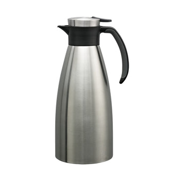 Service Ideas Slim Server Stainless Steel Coffee Carafe Server, 6" Long, Silver - 1.5 Liters 50.7 oz.