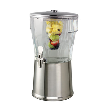 Service Ideas Elite Beverage Dispenser, 5 gal. - Silver