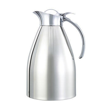 Service Ideas Marquette Stainless Steel Carafe Server, Silver - 1.5 Liters 50.7 oz.
