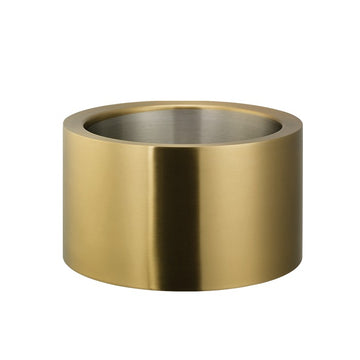 Service Ideas Stainless Steel Tub, 1.5 gal. - Gold