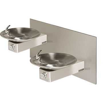 Haws Corporation 1011B Stainless Steel Drinking Fountain, 32" Wide, Silver - Default Title
