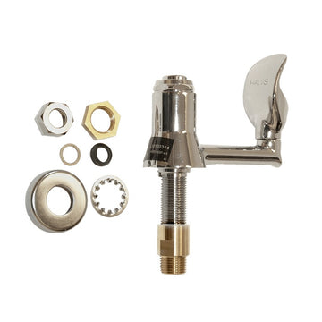Haws Corporation 5017LF Chrome-Plated Drinking Faucet, 2" Wide, Silver - Default Title
