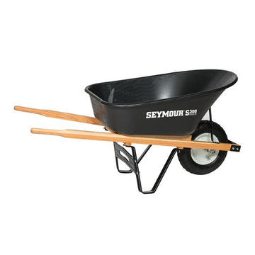 Seymour Midwest 85725 S300 DuraLite Poly Wheelbarrow, 6 cu. ft. - Default Title