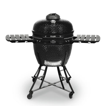 Louisiana Grills 10705 Ceramic Kamado Grill, 51 7/8" Wide, Black - Default Title