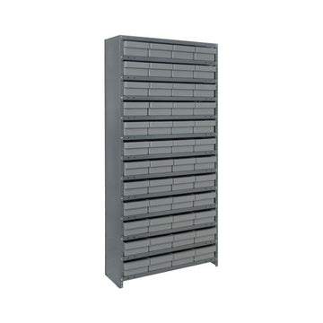 Quantum Storage Systems CL1875 Super Tuff Steel Shelving System, 18" x 36" - Blue