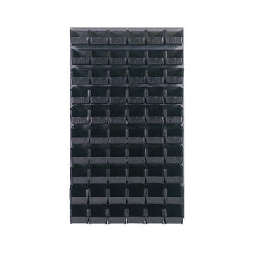 Quantum Storage Systems QLP-3661-230 Louvered Panel, 36" Wide - Black