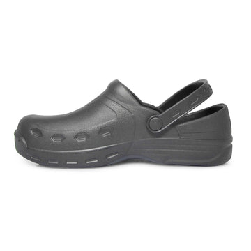 Genuine Grip Footwear 3900 Injection Clog, Black - 4