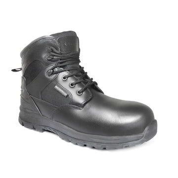 Genuine Grip Footwear 5050 Leather Boot, Black - 7