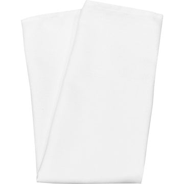 Snap Drape 54432222NH010 Polyester Cloth Napkin, 22" x 22", White, 12/Pack - Default Title
