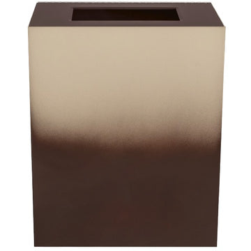 Ex-Cell Kaiser RC-GRD1 Gradience Collection Steel Trash Can, 33 gal. - Beige Brown