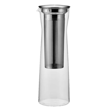 Hario CBSN-10HSV Glass Coffee Maker Jug, 34 oz., Silver - Default Title