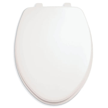 American Standard 5311012.020 Molded Wood Toilet Seat, 14 5/16" x 19 13/16", White - Default Title